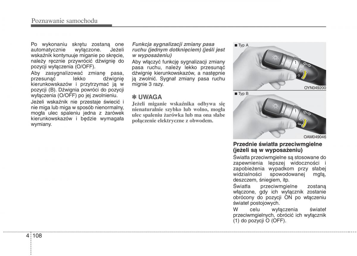 KIA Optima III 3 instrukcja obslugi / page 196