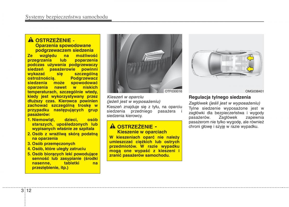 KIA Optima III 3 instrukcja obslugi / page 25