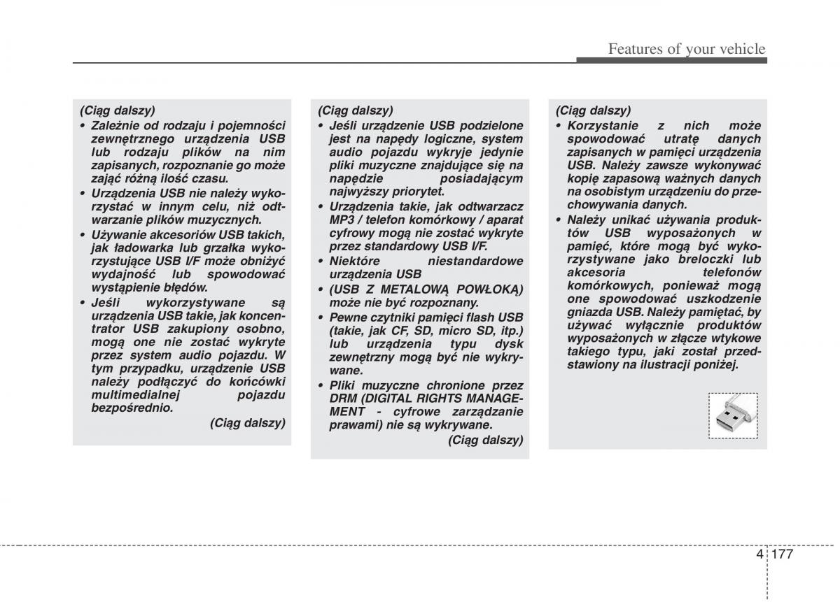 KIA Optima III 3 instrukcja obslugi / page 265