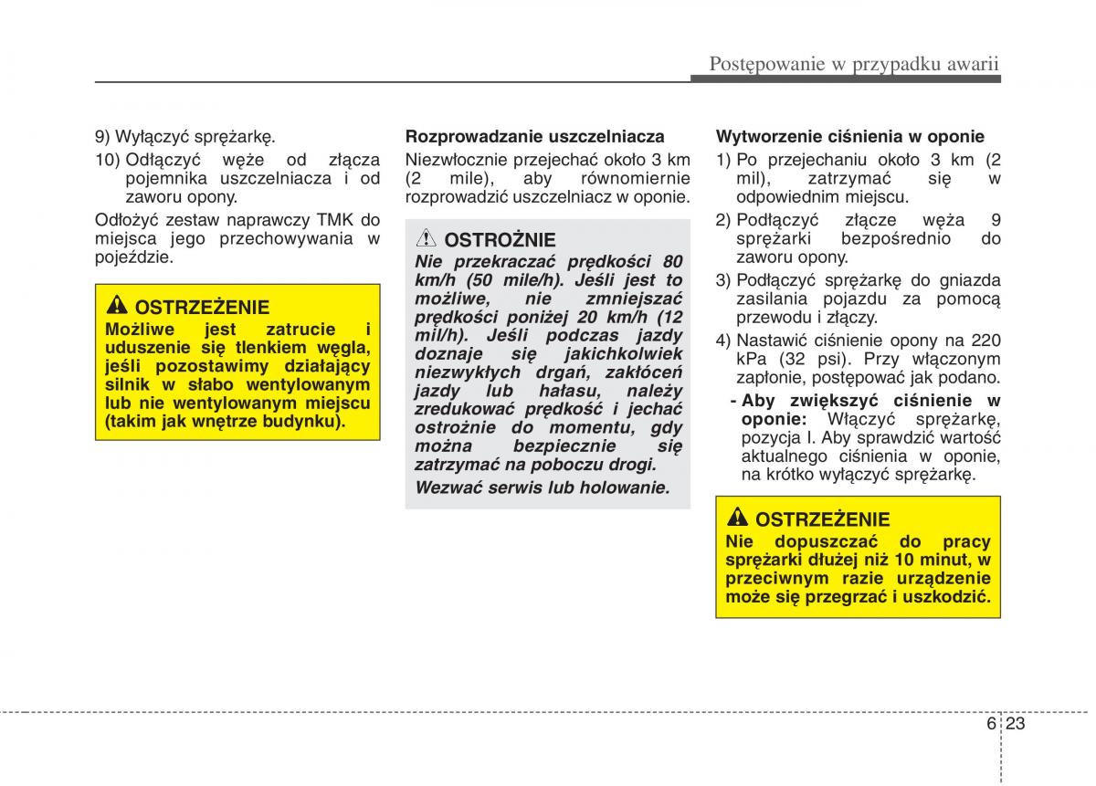 KIA Optima III 3 instrukcja obslugi / page 403