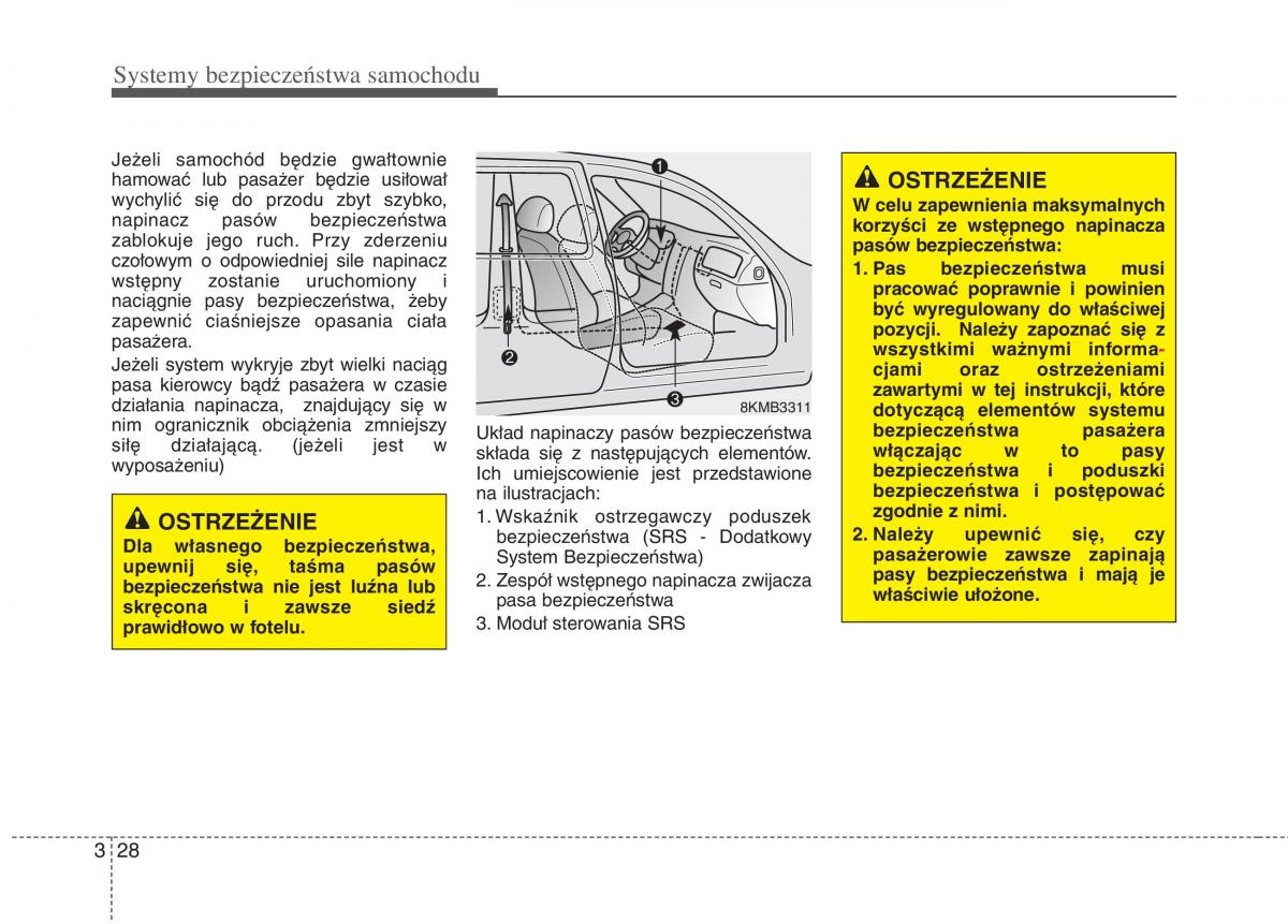 KIA Optima III 3 instrukcja obslugi / page 41