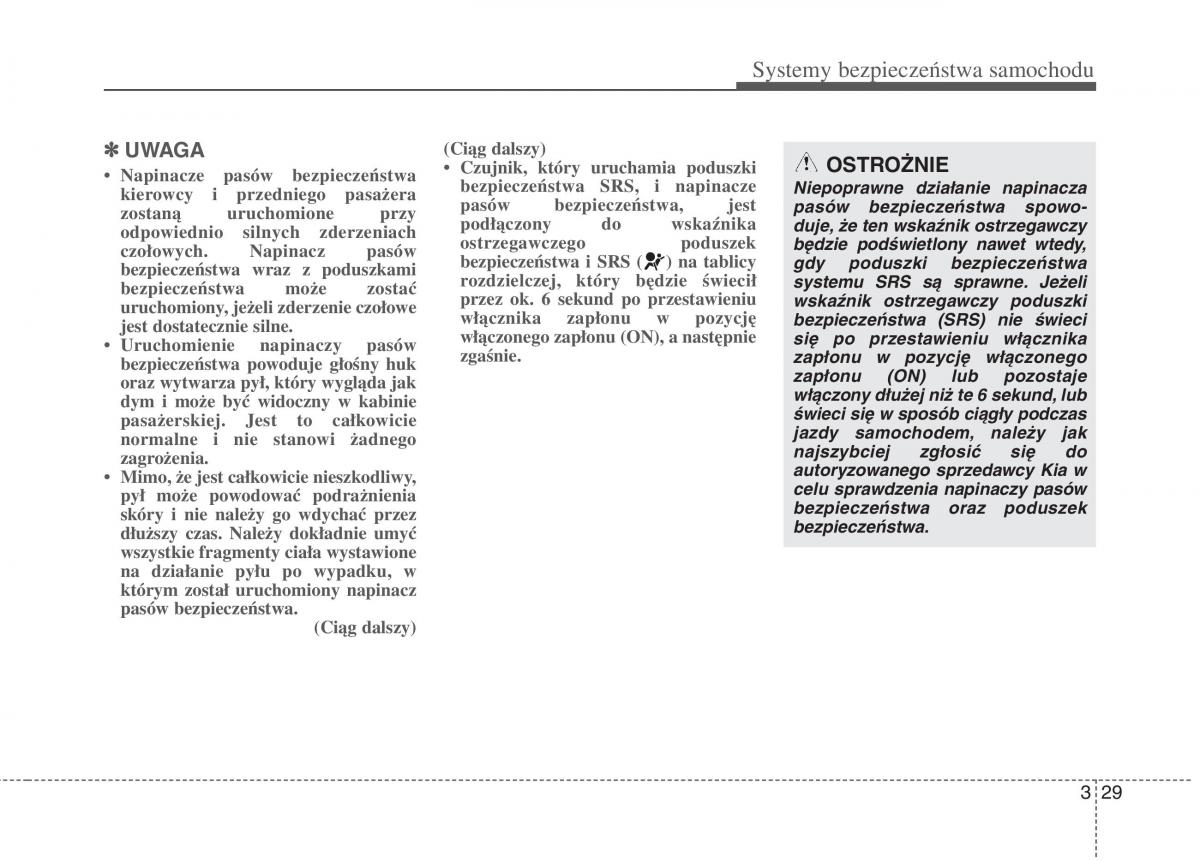 KIA Optima III 3 instrukcja obslugi / page 42