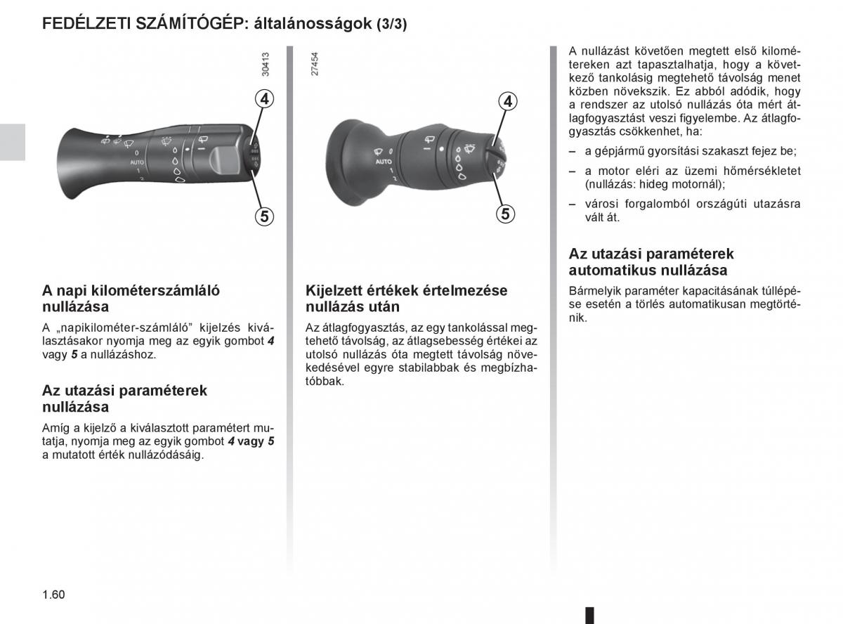 Renault Fluence Kezelesi utmutato / page 64