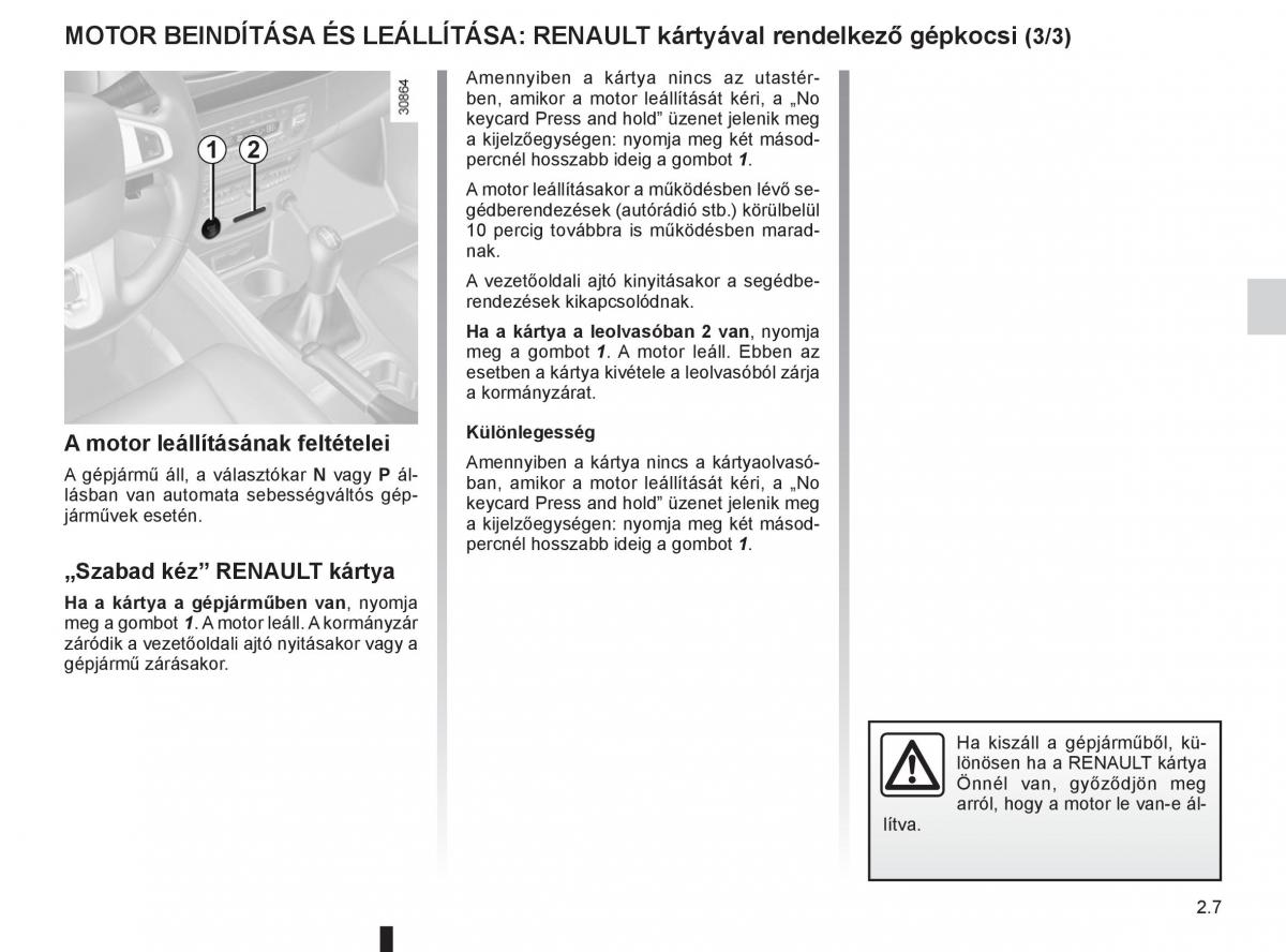 Renault Fluence Kezelesi utmutato / page 95