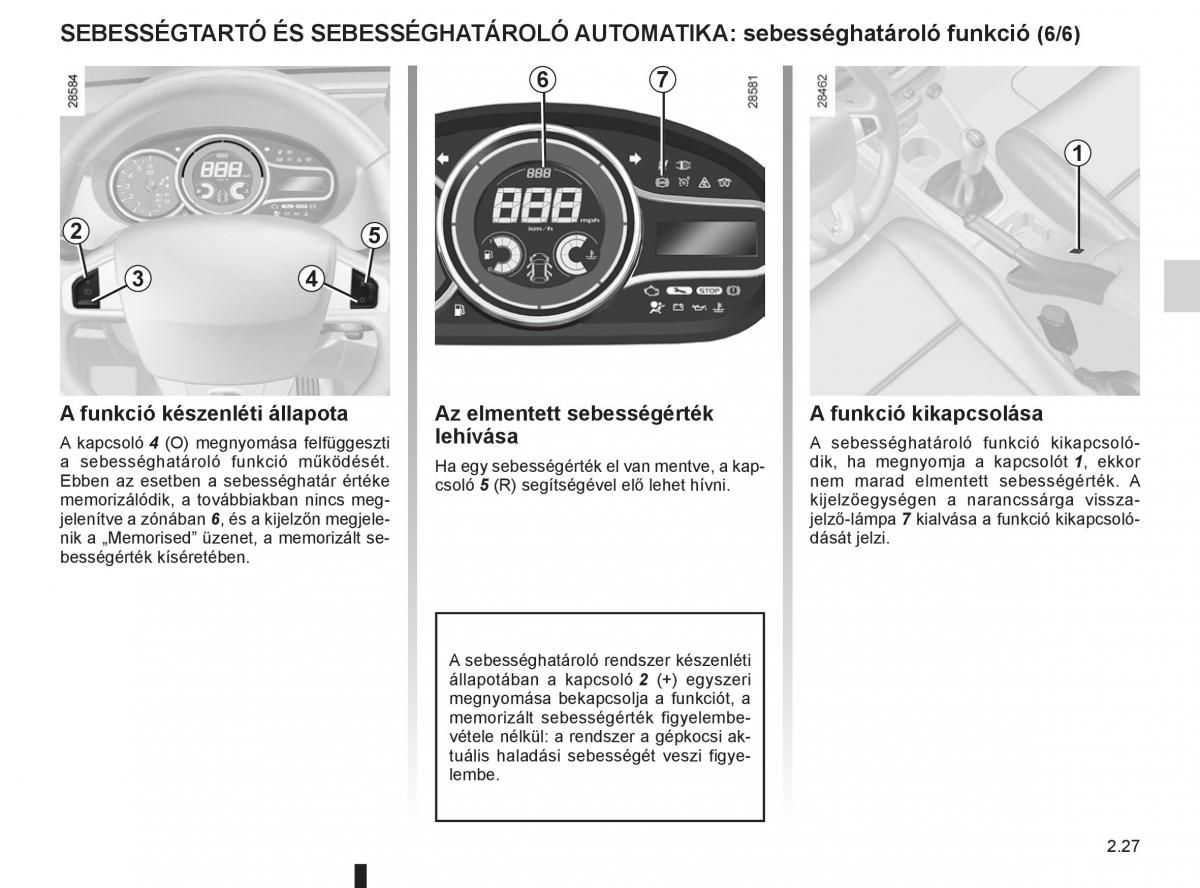 Renault Fluence Kezelesi utmutato / page 115