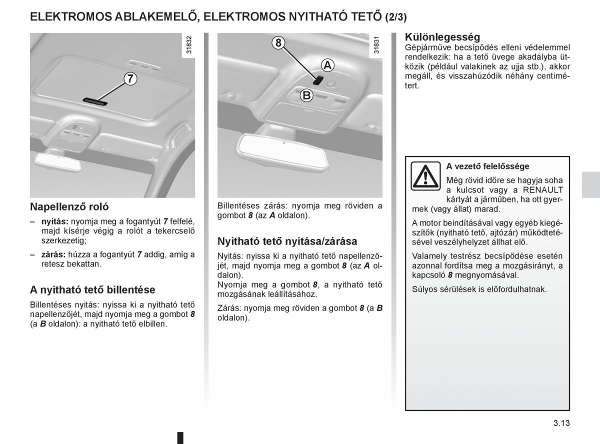 Renault Fluence Kezelesi utmutato / page 141