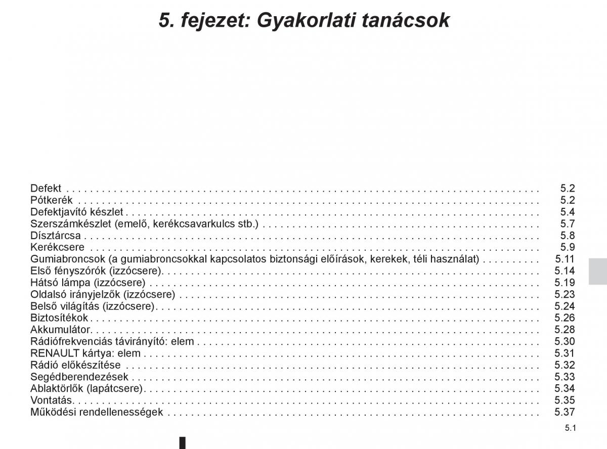 Renault Fluence Kezelesi utmutato / page 173