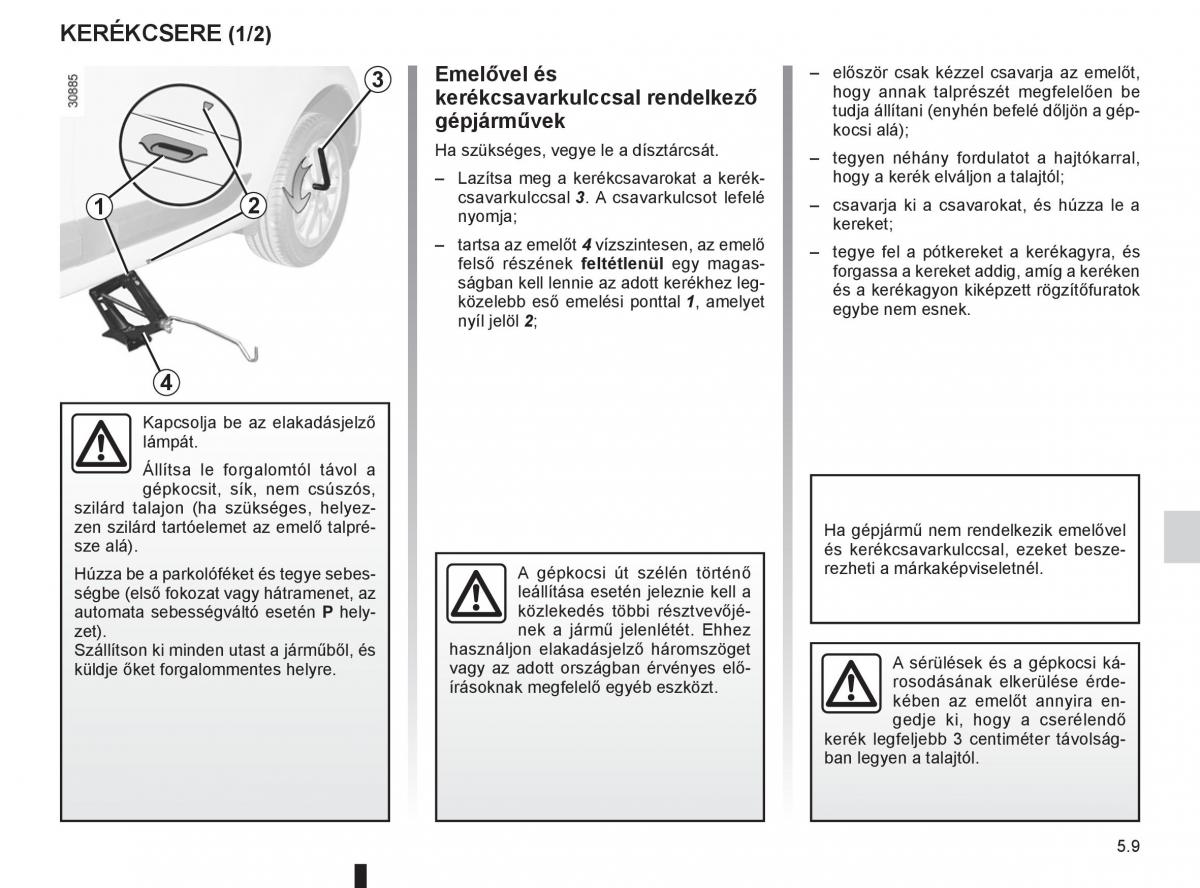 Renault Fluence Kezelesi utmutato / page 181