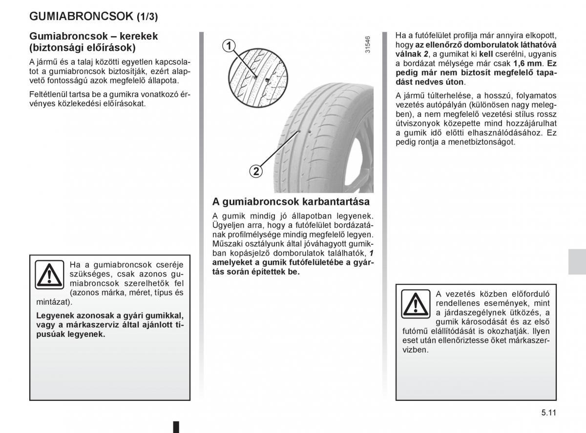 Renault Fluence Kezelesi utmutato / page 183