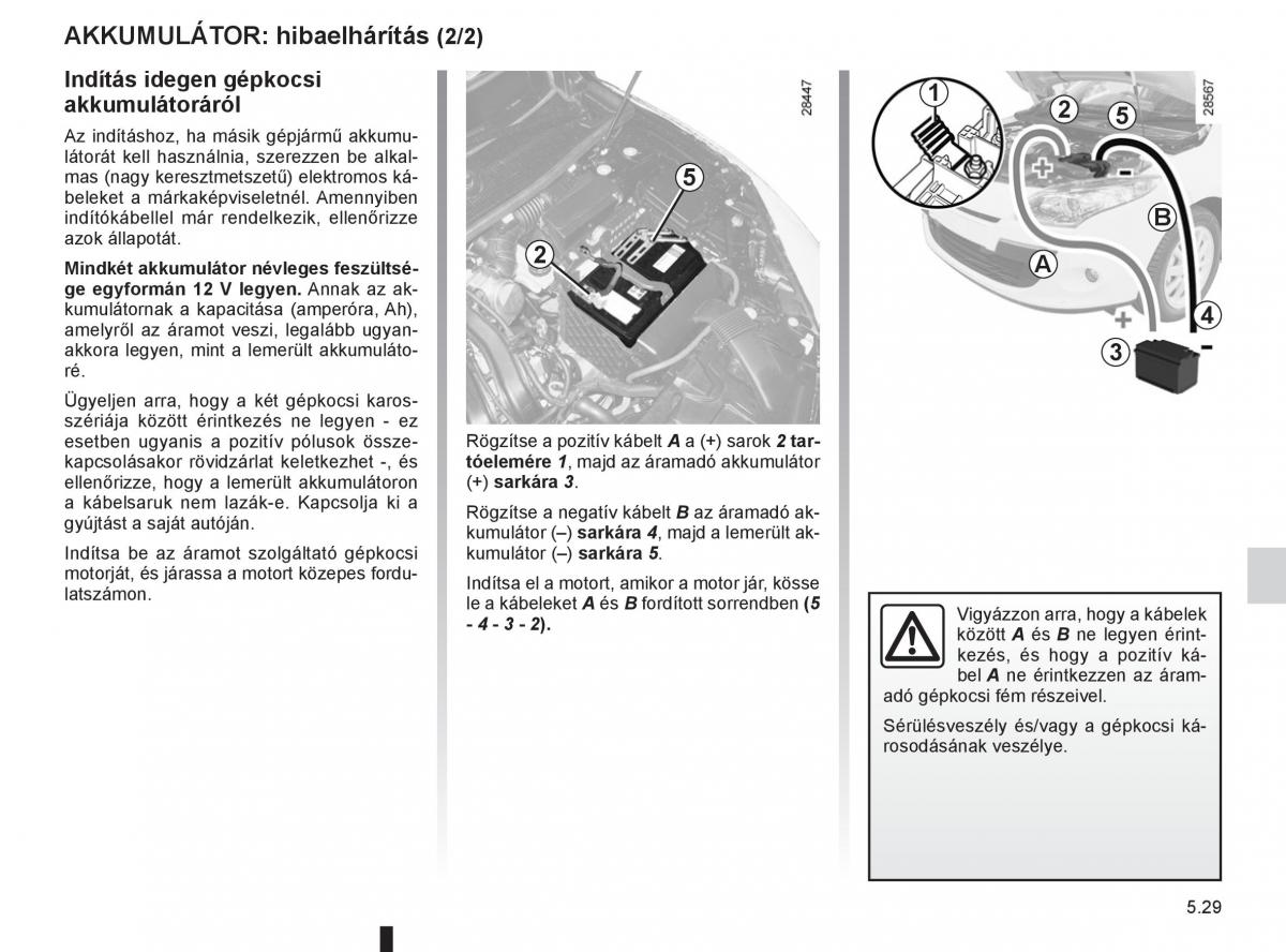 Renault Fluence Kezelesi utmutato / page 201