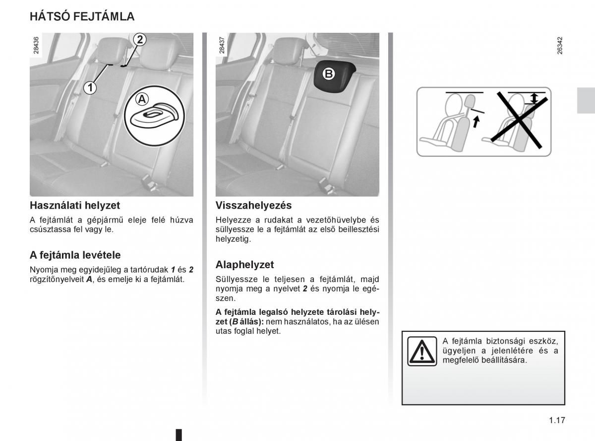 Renault Fluence Kezelesi utmutato / page 21