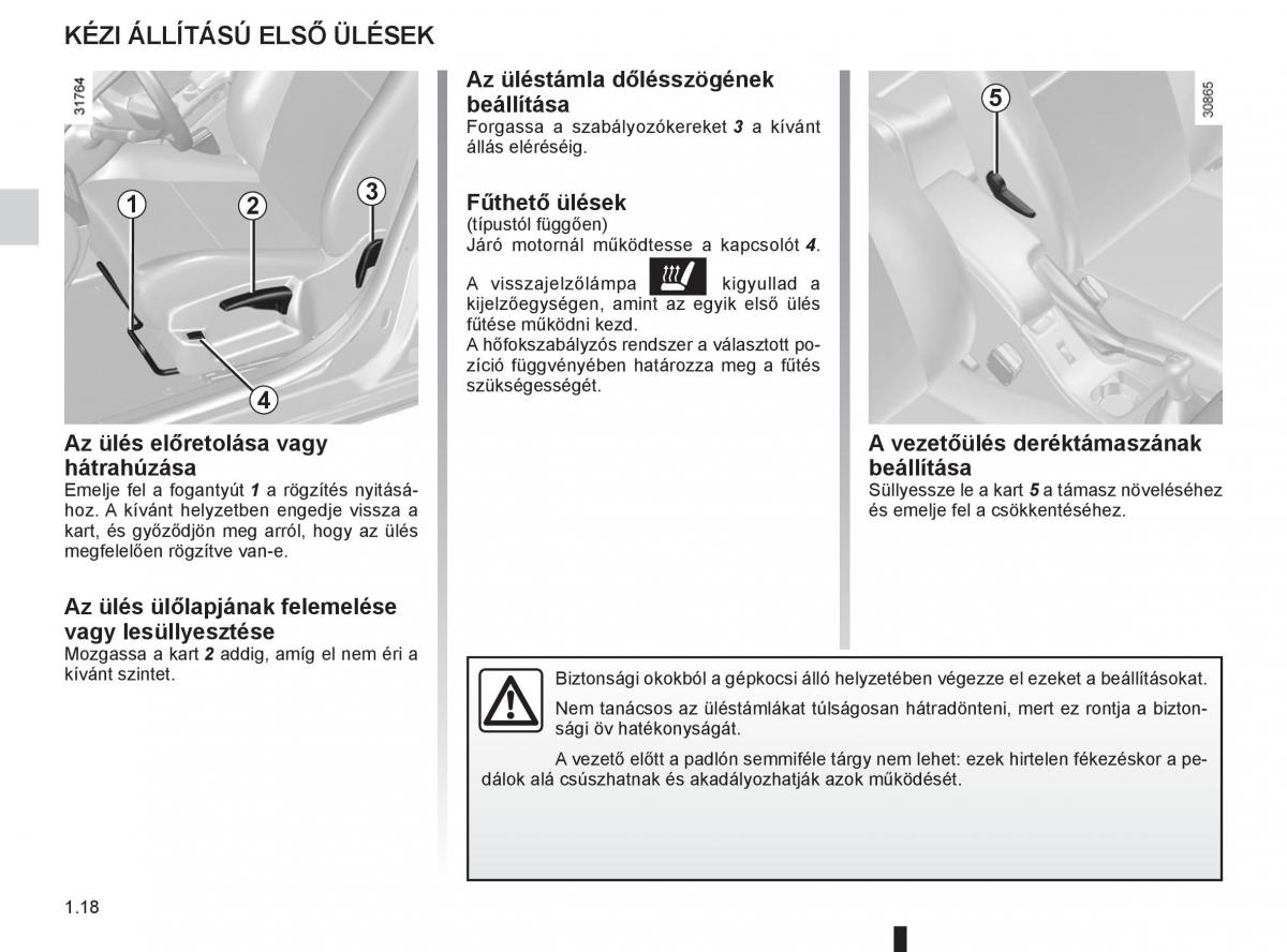 Renault Fluence Kezelesi utmutato / page 22