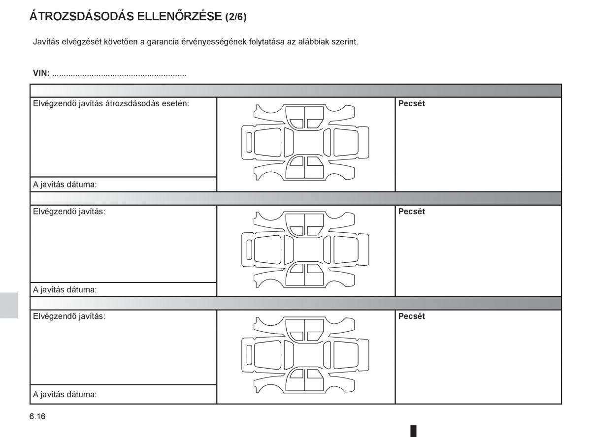 Renault Fluence Kezelesi utmutato / page 232