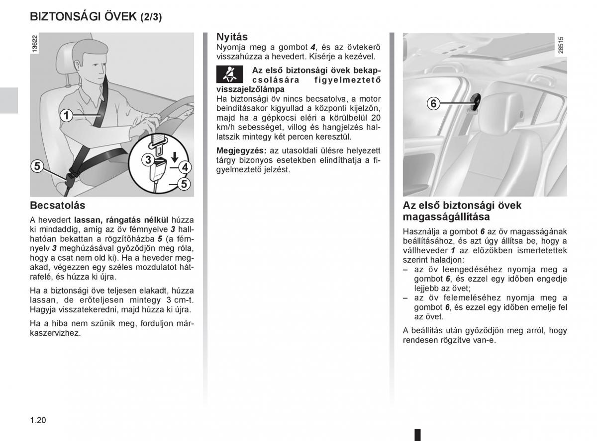 Renault Fluence Kezelesi utmutato / page 24