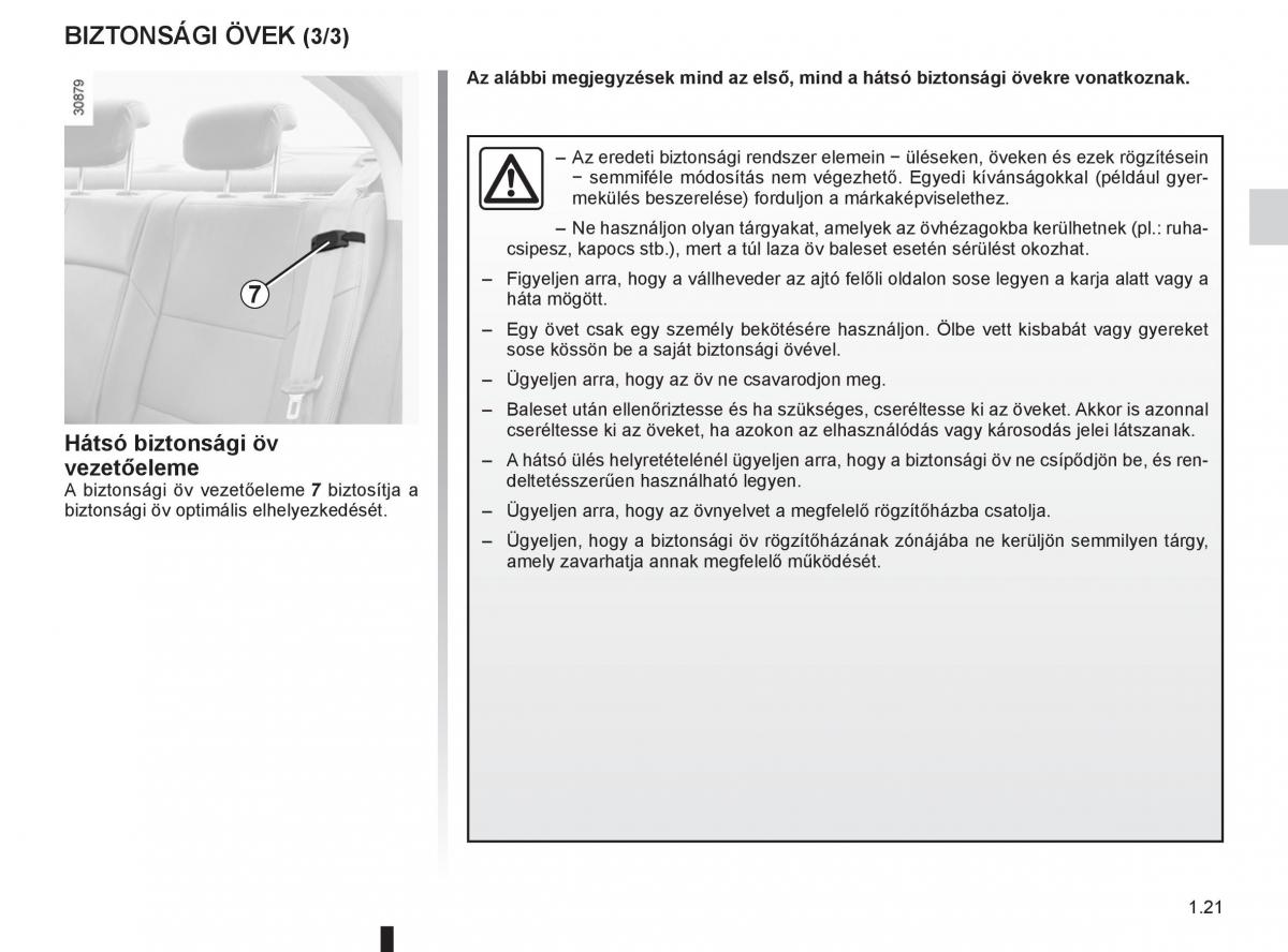 Renault Fluence Kezelesi utmutato / page 25