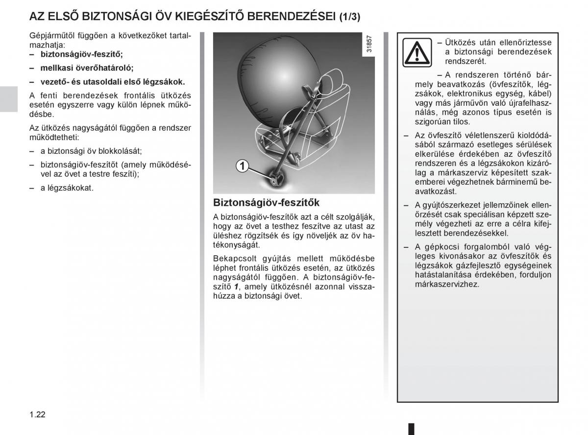 Renault Fluence Kezelesi utmutato / page 26