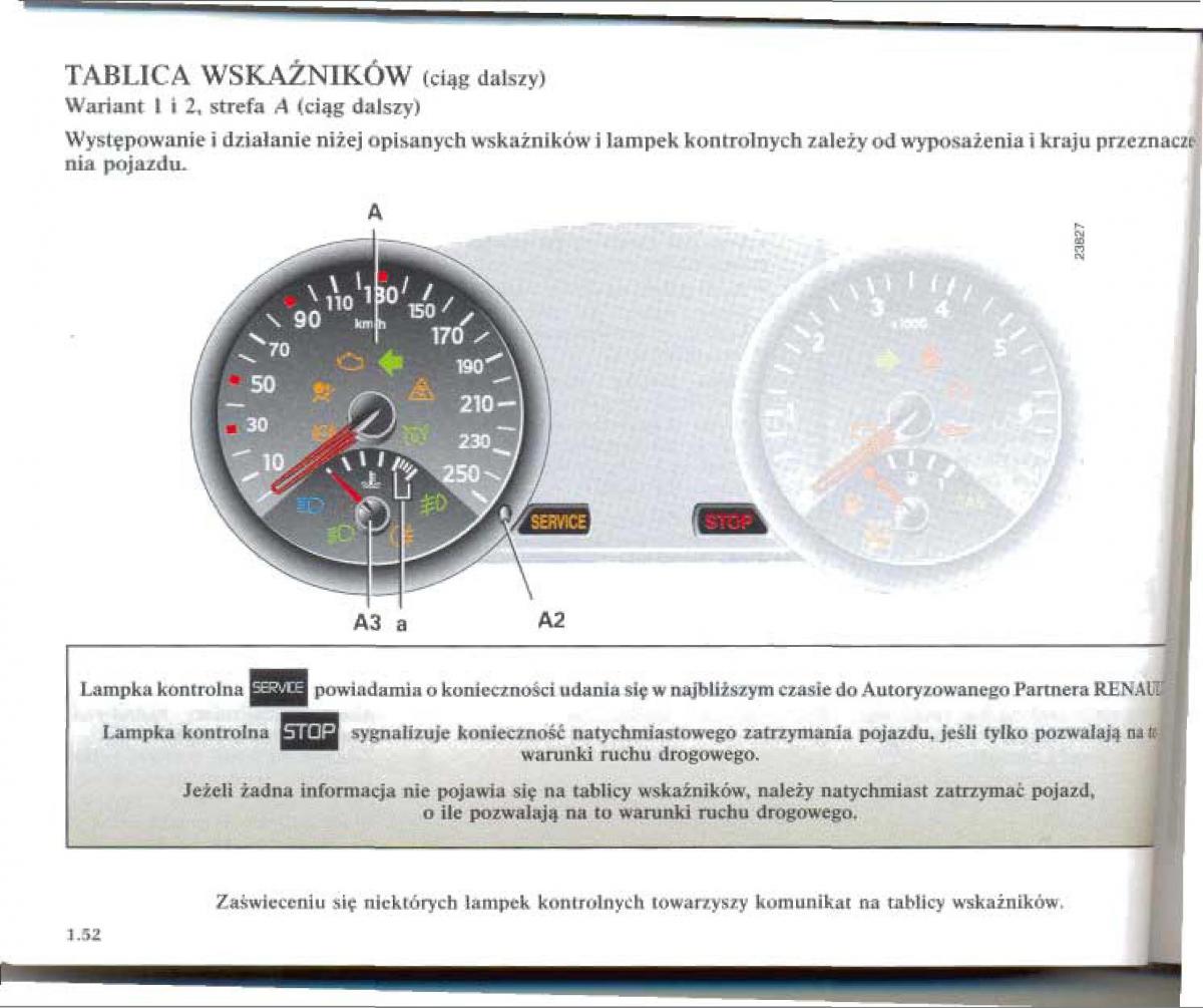 Renault Megane II 2 instrukcja obslugi / page 58