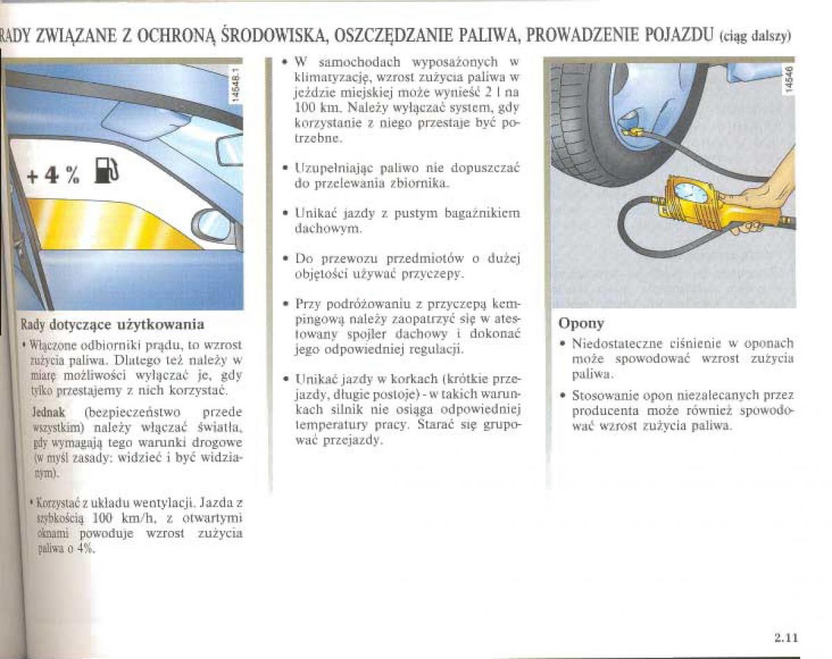 Renault Megane II 2 instrukcja obslugi / page 101