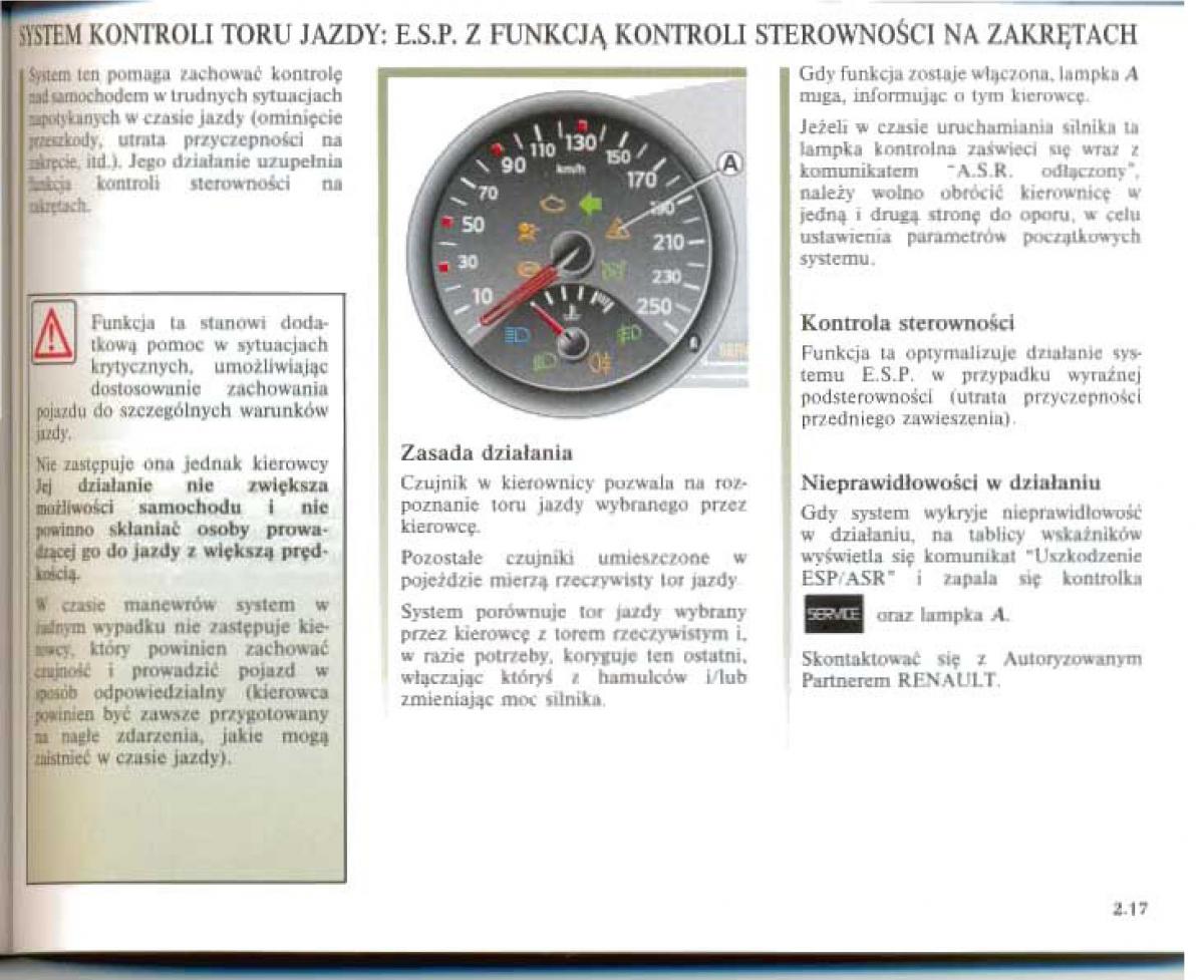 Renault Megane II 2 instrukcja obslugi / page 107