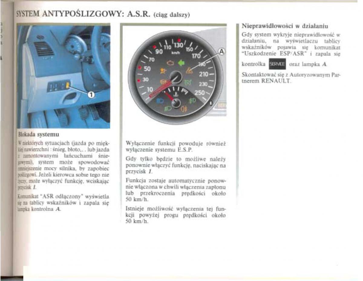 Renault Megane II 2 instrukcja obslugi / page 109