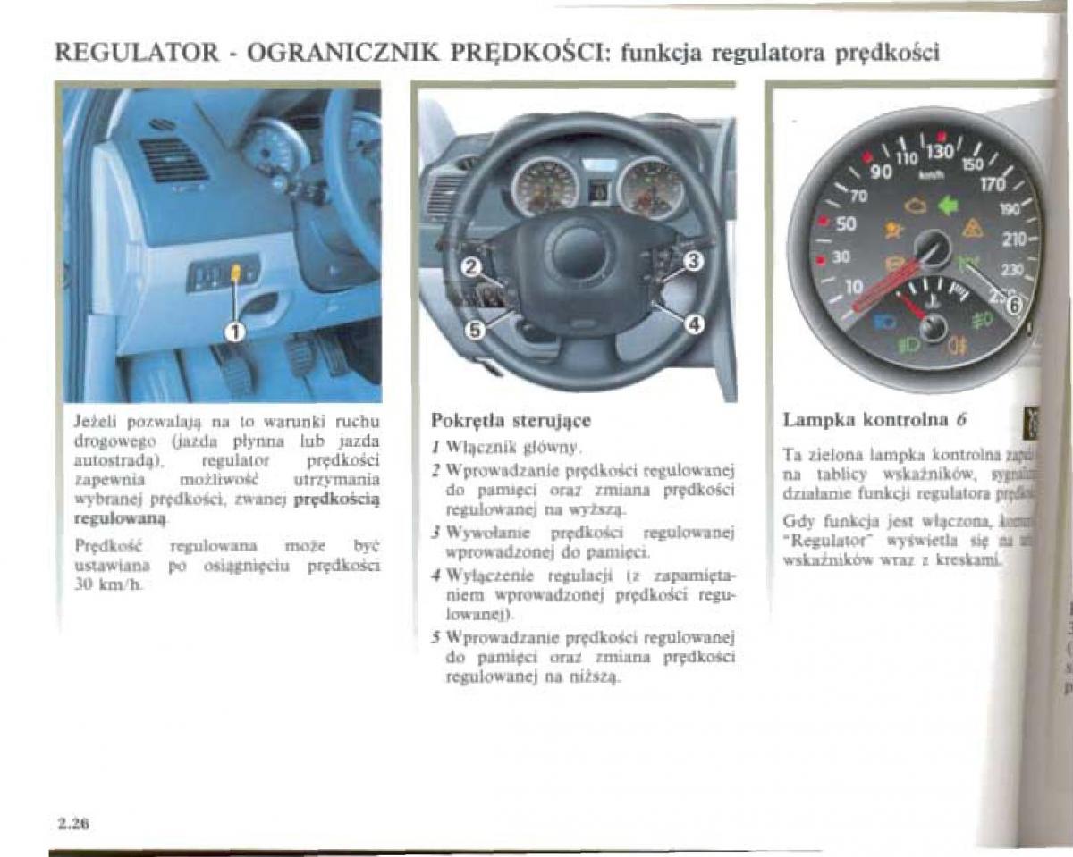 Renault Megane II 2 instrukcja obslugi / page 116