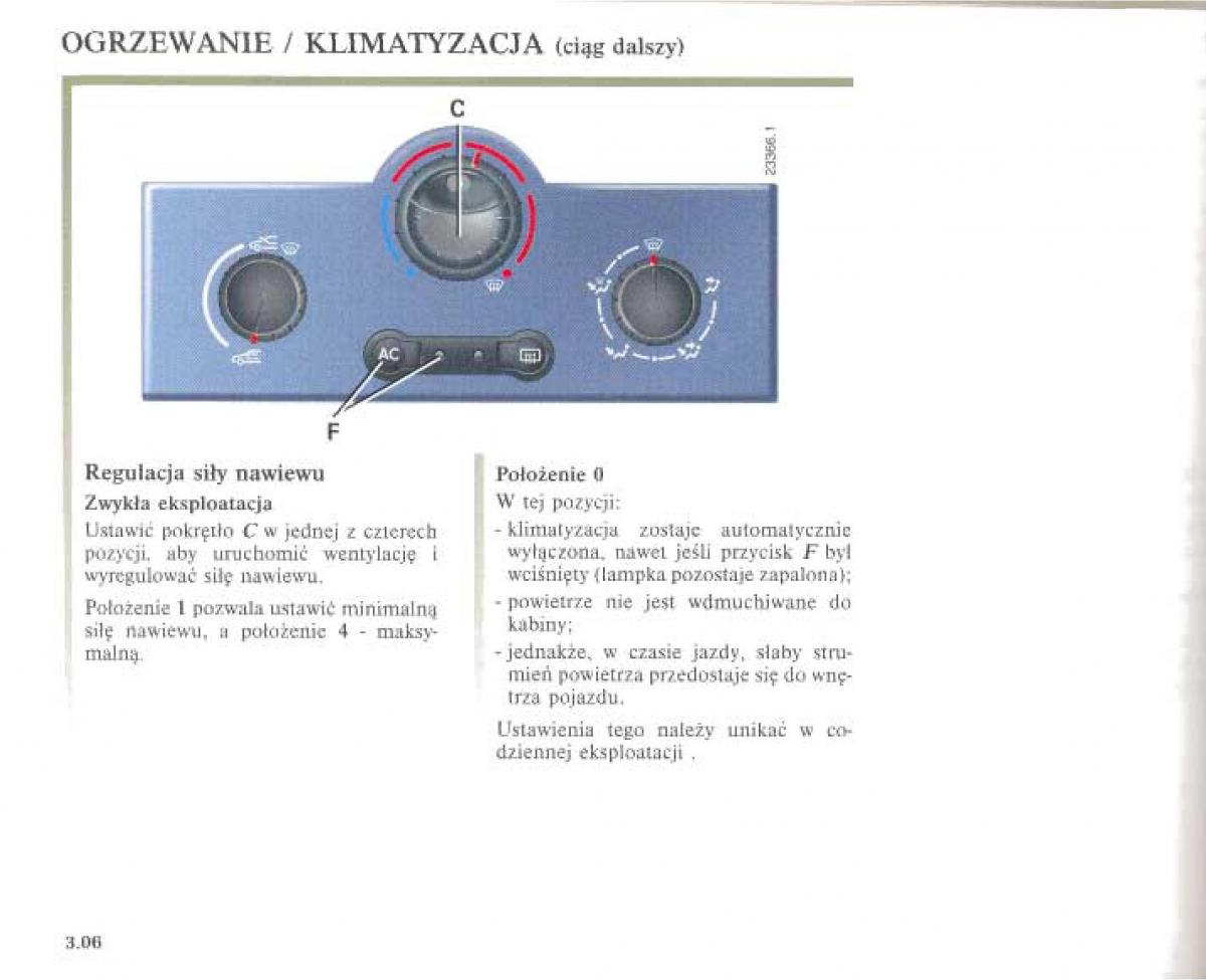 Renault Megane II 2 instrukcja obslugi / page 128