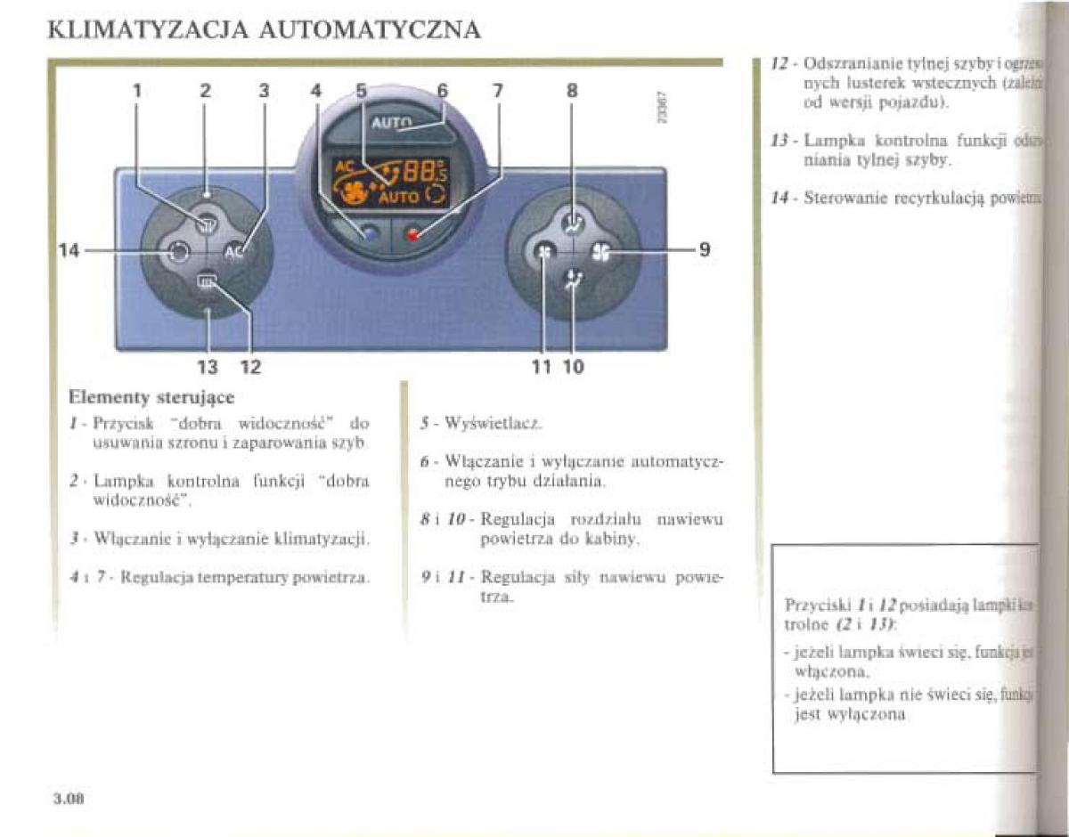 Renault Megane II 2 instrukcja obslugi / page 130