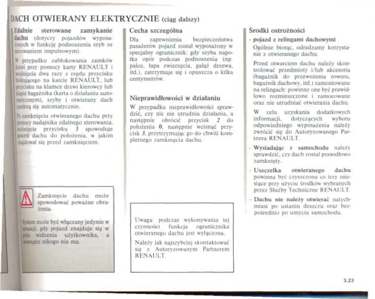 Renault Megane II 2 instrukcja obslugi / page 145