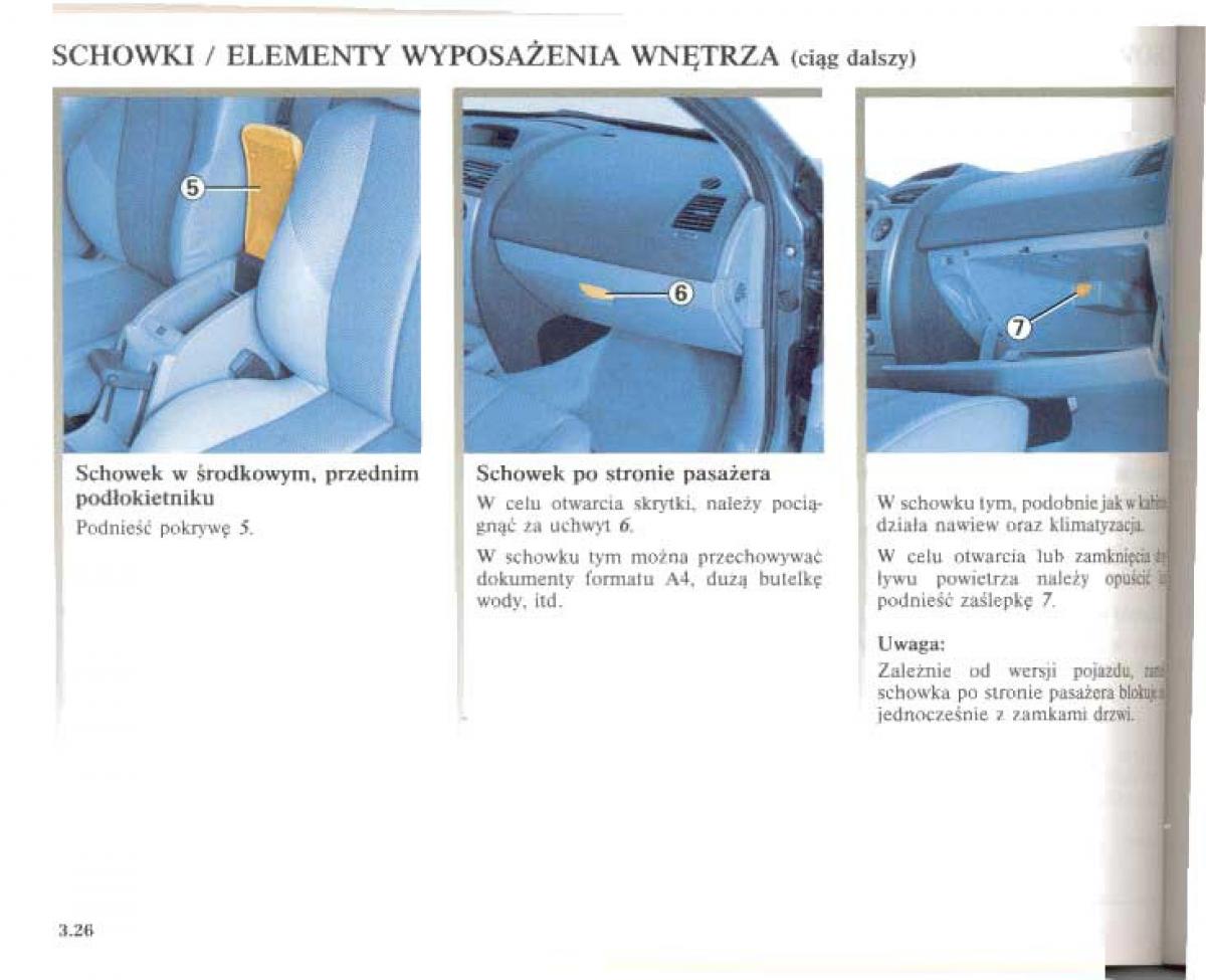 Renault Megane II 2 instrukcja obslugi / page 148