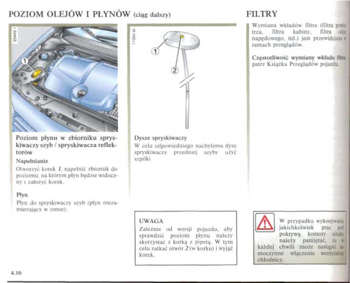 Renault Megane II 2 instrukcja obslugi / page 167