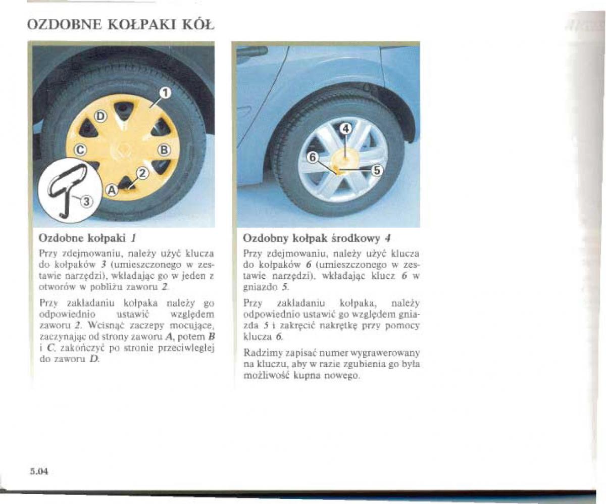 Renault Megane II 2 instrukcja obslugi / page 175