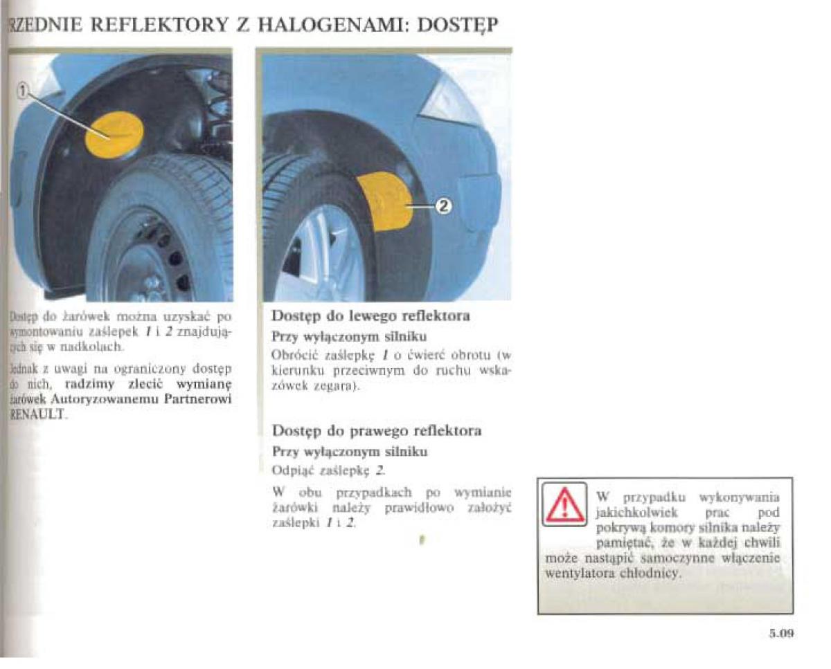 Renault Megane II 2 instrukcja obslugi / page 180