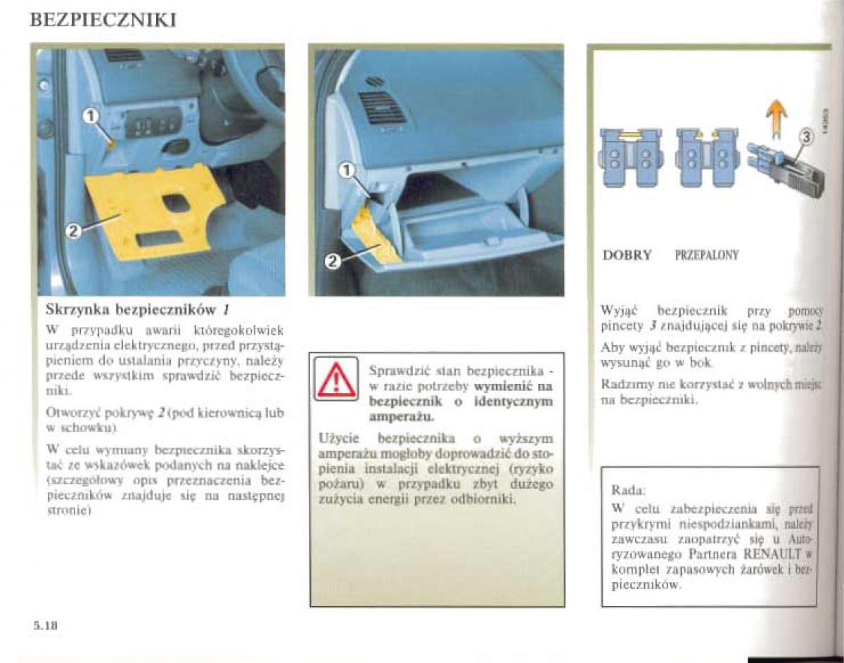 Renault Megane II 2 instrukcja obslugi / page 189