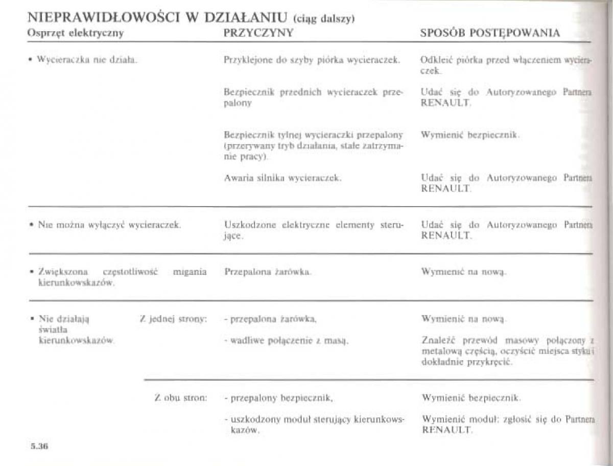 Renault Megane II 2 instrukcja obslugi / page 207