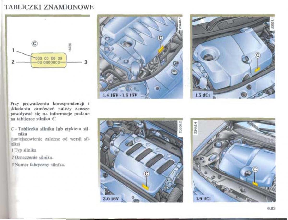 Renault Megane II 2 instrukcja obslugi / page 211