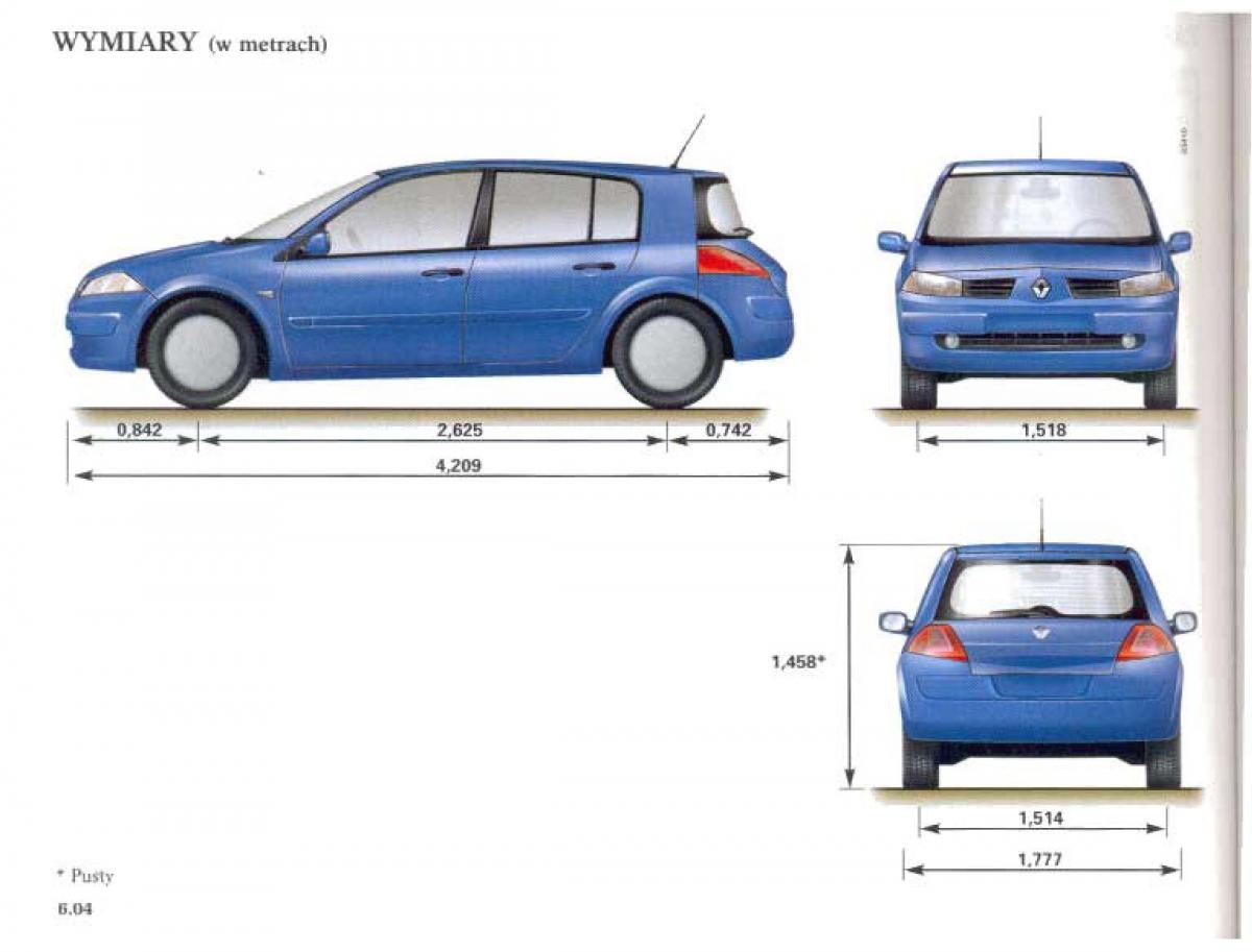 Renault Megane II 2 instrukcja obslugi / page 212