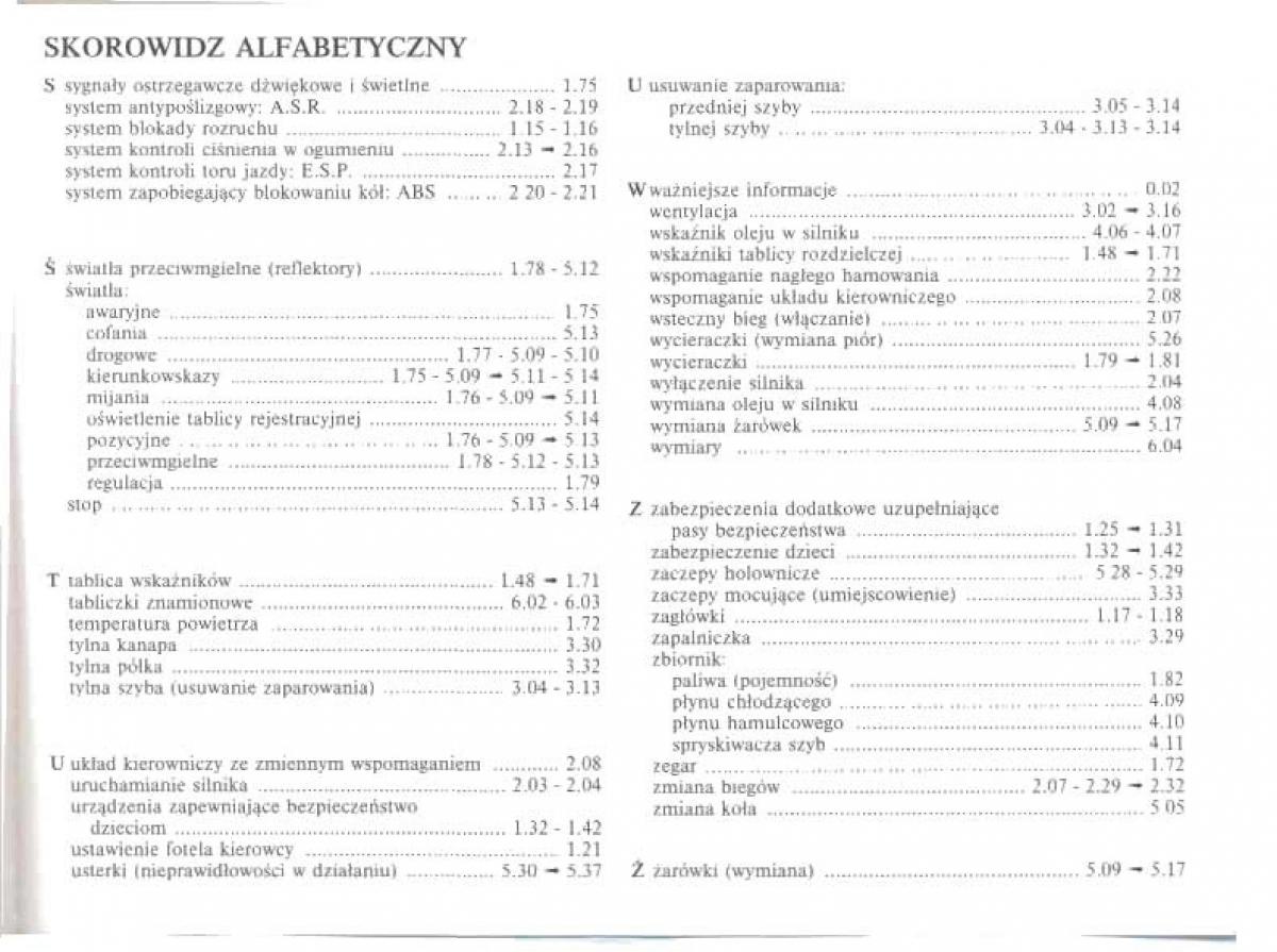 Renault Megane II 2 instrukcja obslugi / page 227