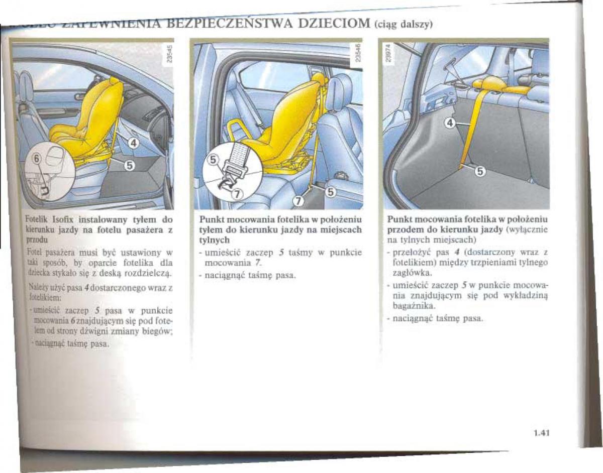 Renault Megane II 2 instrukcja obslugi / page 47