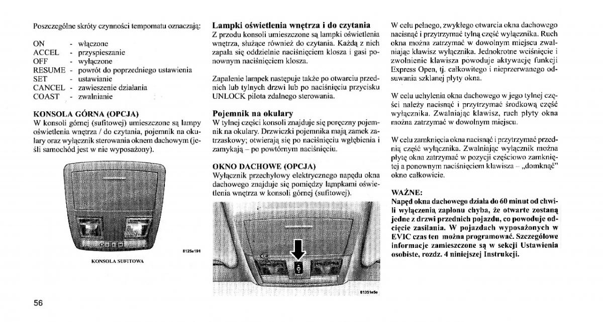 Chrysler 300C I 1 instrukcja obslugi / page 55