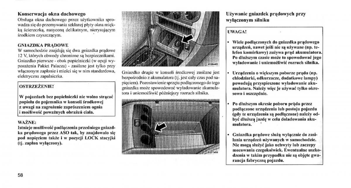 Chrysler 300C I 1 instrukcja obslugi / page 57