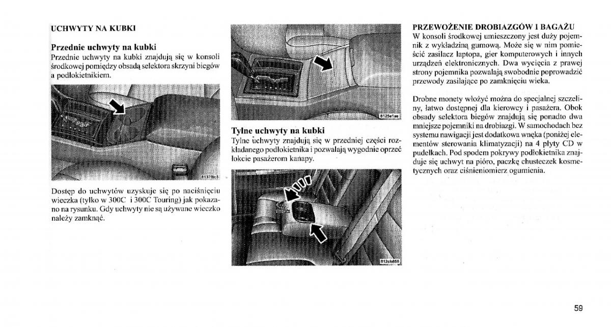 Chrysler 300C I 1 instrukcja obslugi / page 58