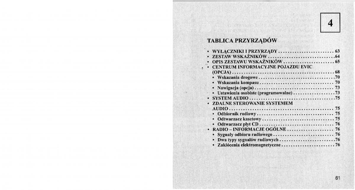 Chrysler 300C I 1 instrukcja obslugi / page 60