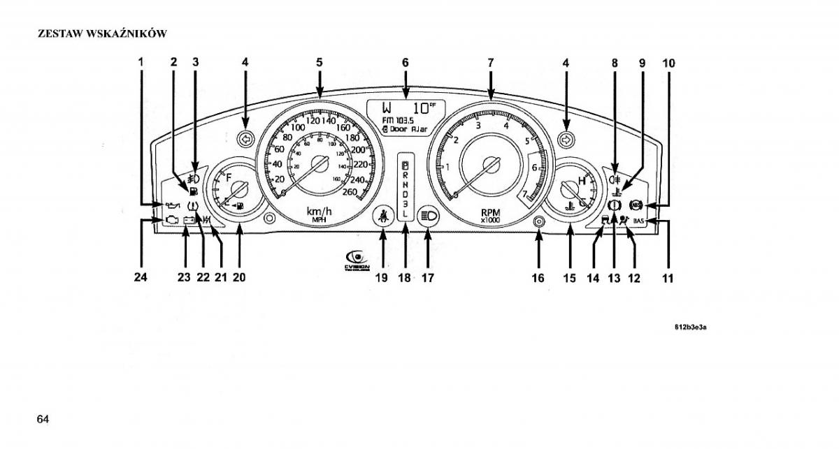 Chrysler 300C I 1 instrukcja obslugi / page 63