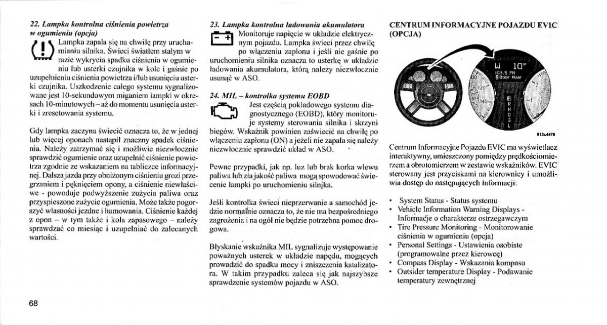 Chrysler 300C I 1 instrukcja obslugi / page 67