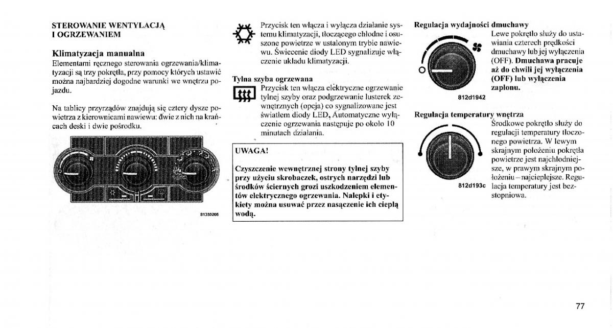 Chrysler 300C I 1 instrukcja obslugi / page 76