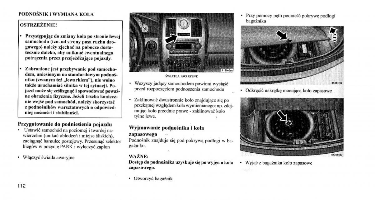 Chrysler 300C I 1 instrukcja obslugi / page 111