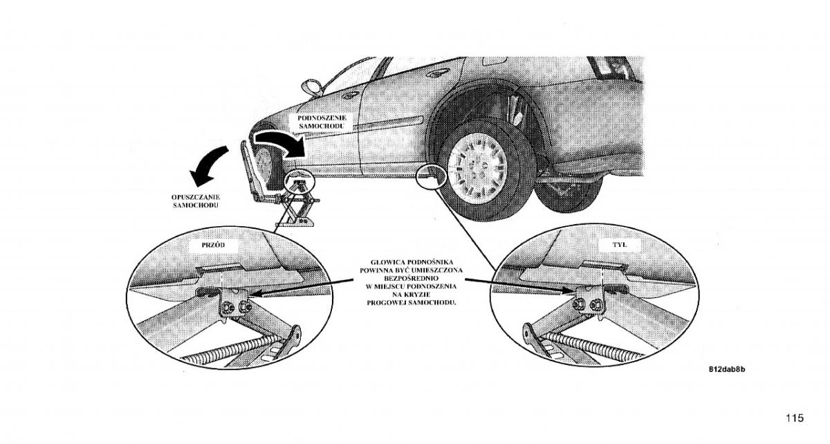 Chrysler 300C I 1 instrukcja obslugi / page 114