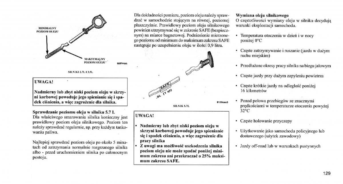 Chrysler 300C I 1 instrukcja obslugi / page 128