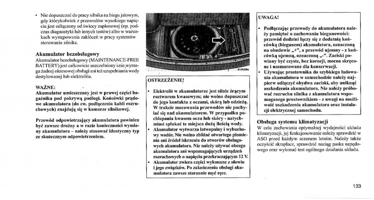 Chrysler 300C I 1 instrukcja obslugi / page 132