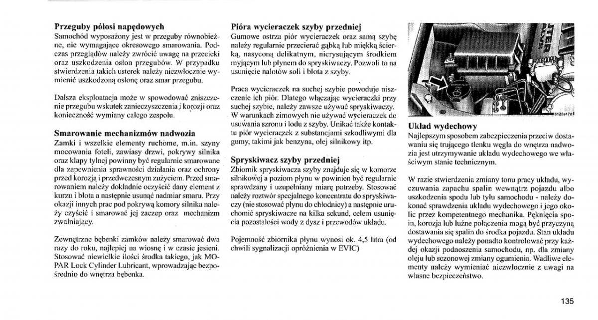 Chrysler 300C I 1 instrukcja obslugi / page 134